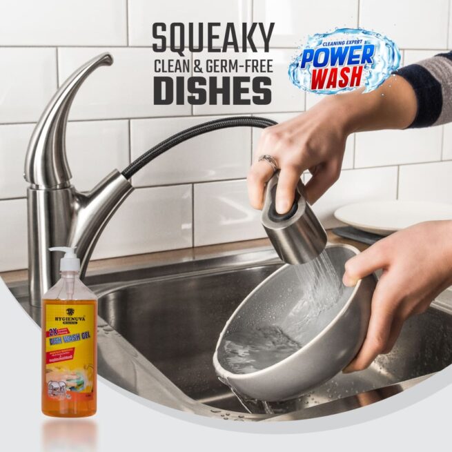 2X Dish Wash Gel-1Litre