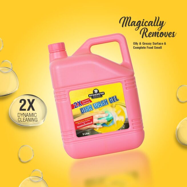 2X Dish Wash Gel-5Litre