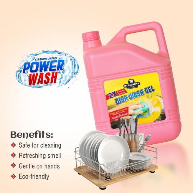 2X Dish Wash Gel-5Litre